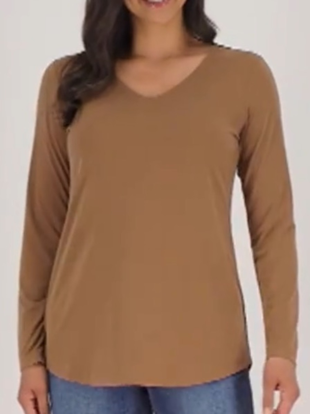 155. NWOT WOMENS SUSAN GRAVER L DETAIL TOP
